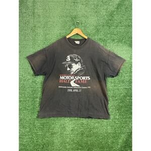 Dale Earnhardt T Shirt Size XL Black.International Motorsports Hall Of Fame 2006